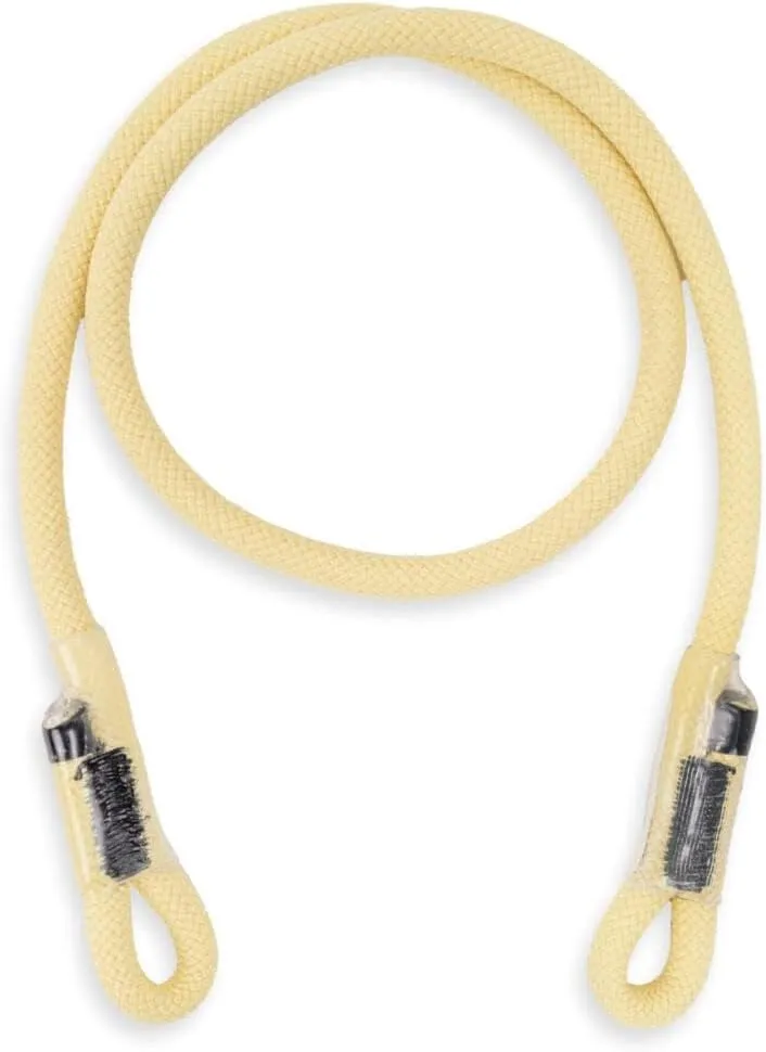 RNA RIT 8mm Professional Arborist Climbing Rope - Heat-Resistant Double Eye Spliced Cord, 24.1kN Breaking Strength, ANSI Z133 Certified, CNC Sewn Aramid Sheath Construction - 32 Inches
