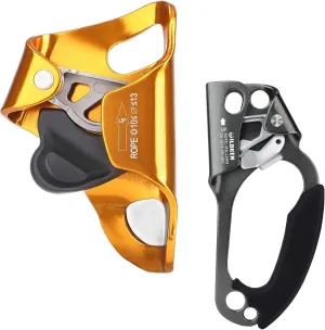 Rock Climbing Chest Ascender Climbing Mountaineering Tree Arborist Climbing Rappelling Equip, Climbing Hand Ascender Outdoor Mountaineering Tree Arborist Climbing Rappelling Equip