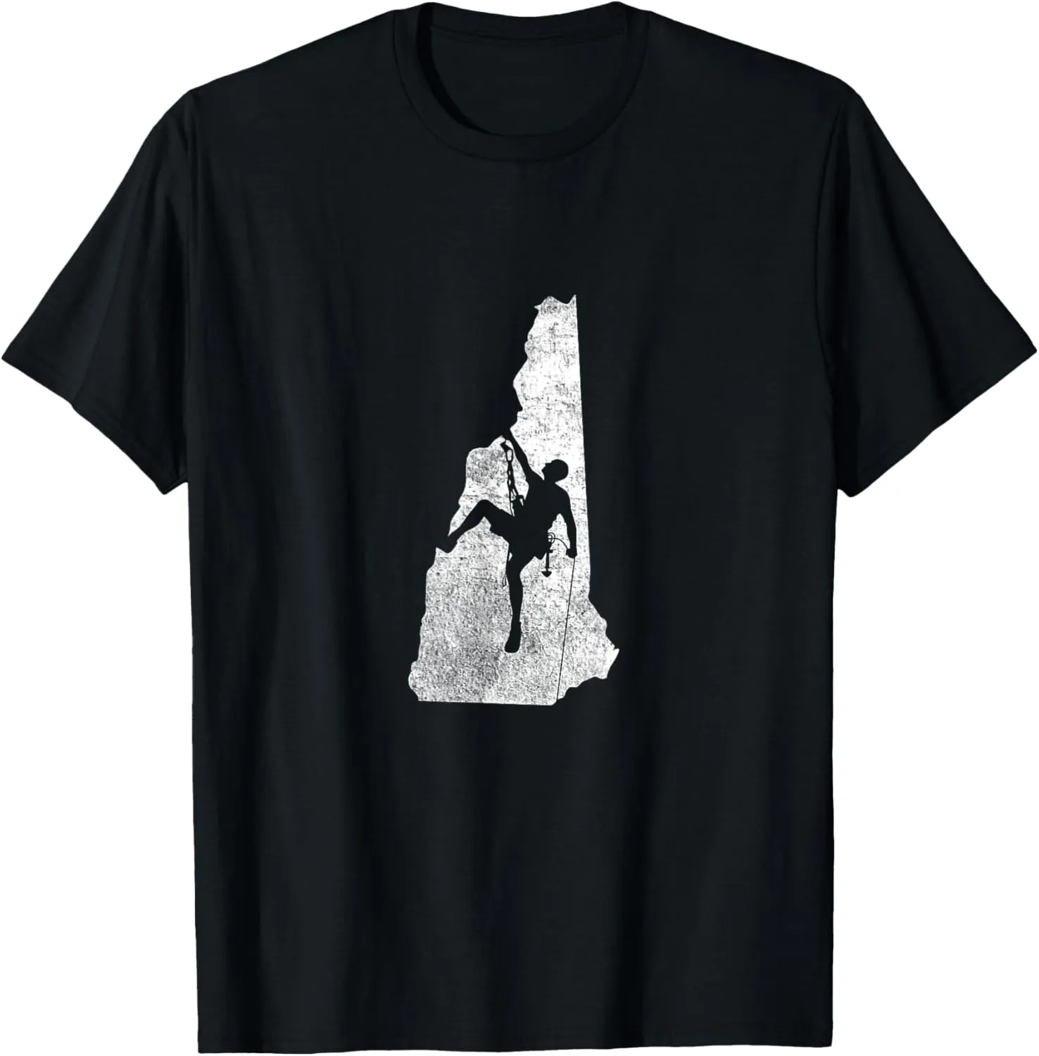 Rock Climbing T-Shirt - New Hampshire Rock Climbing Shirt T-Shirt