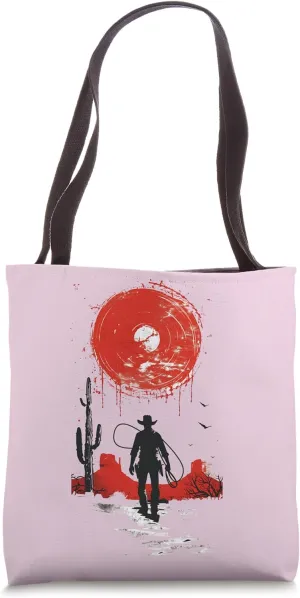 Rodeo Bull Rider the master lasso rope Cowboy Tote Bag