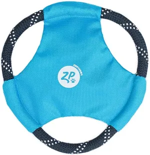 Rope Gliderz Flying Disc Outdoor Dog Toy, Blue
