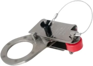 Rope Grab Arrest Ascender Stopper Security Gear Fall Protection Rope Protector for Rock Climbing Rappelling Outdoor