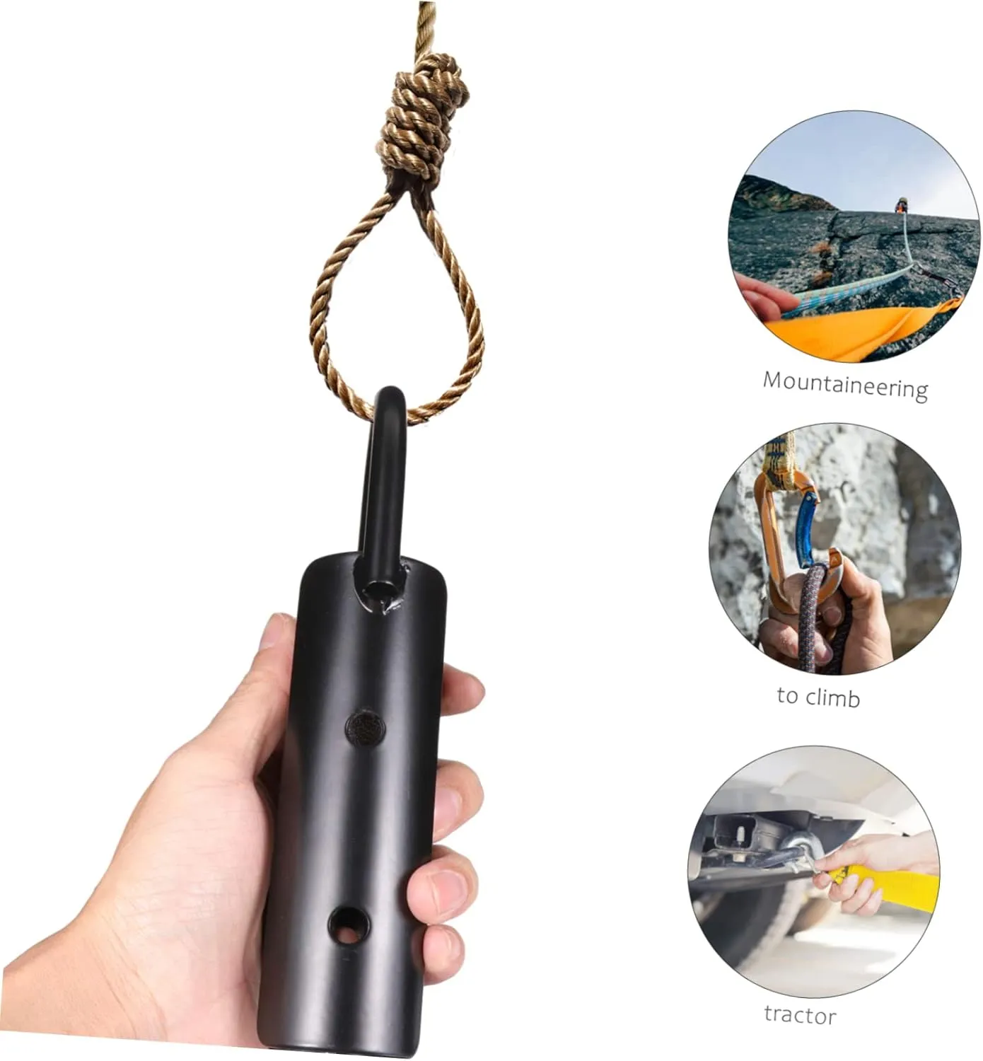 Rope Hook Heavy Duty Connection Buckle Sturdy for Daily Use Convenient Storage Portable Design for