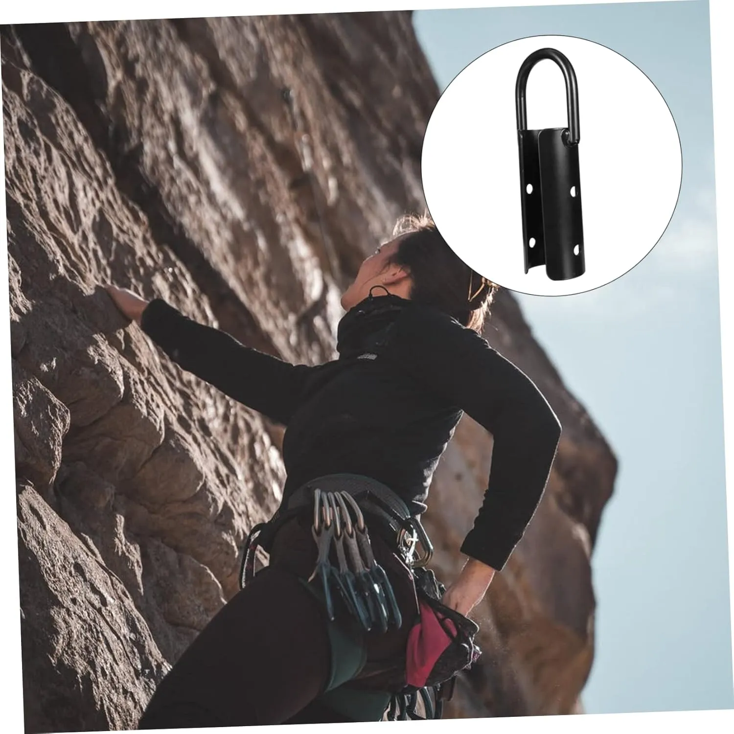 Rope Hook Heavy Duty Connection Buckle Sturdy for Daily Use Convenient Storage Portable Design for