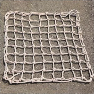 Rope Net Climbing Playground Safety Nets Kids Treehouse Rope Ladder Truck Trailer Protection Cargo Netting Rope Decor Net,1 * 1m