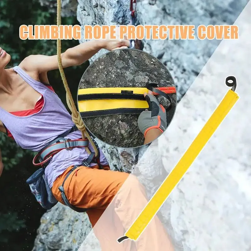 Rope Protector Arborist Rope Protector Anti Wear PVC Rope Guard for Rock Climbing Sturdy Secure Rope Protection Cover for Rescue