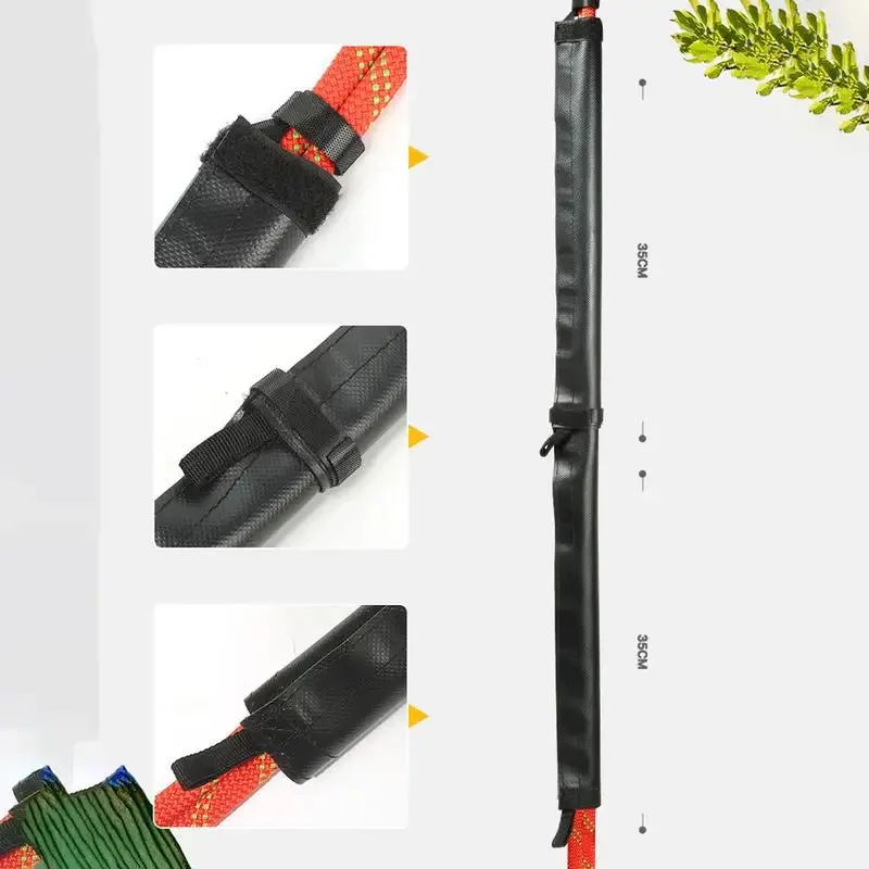 Rope Protector Arborist Rope Protector Anti Wear PVC Rope Guard for Rock Climbing Sturdy Secure Rope Protection Cover for Rescue