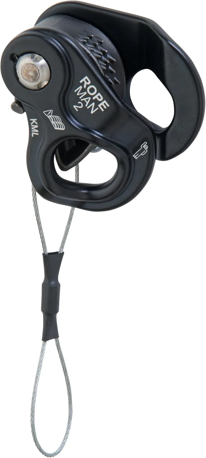 Ropeman 2 Ascender - Lightweight Rope Clamp for Climbing, Hunting, Tree Climbing, & Rigging