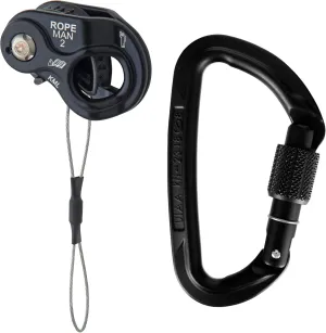 Ropeman 2 Ascender - Lightweight Rope Clamp for Climbing, Hunting, Tree Climbing, & Rigging