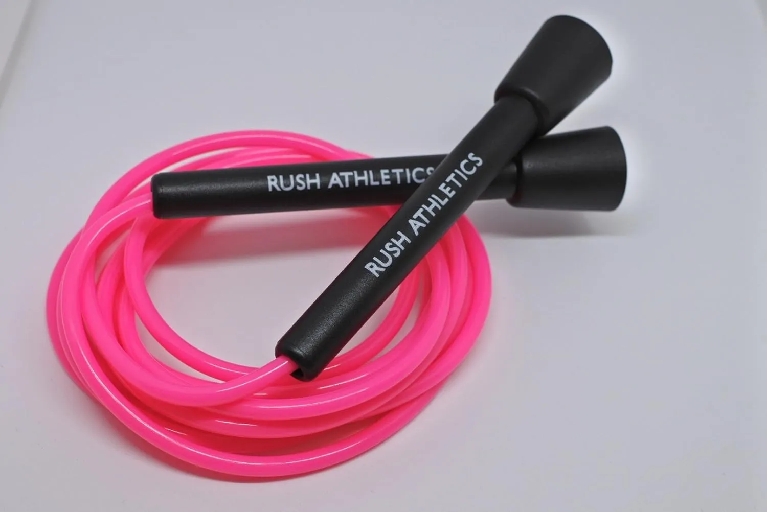 RUSH ATHLETICS Speed Rope - Best for Boxing MMA Cardio Fitness Training - Speed Agility Condition - Adjustable 10ft Jump Rope Sold