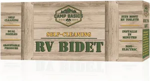 RV Bidet Made to Fit Your RV and Camper Trailer | Easy to Install and Self Cleaning | Non Electric | Upgrade Your RV