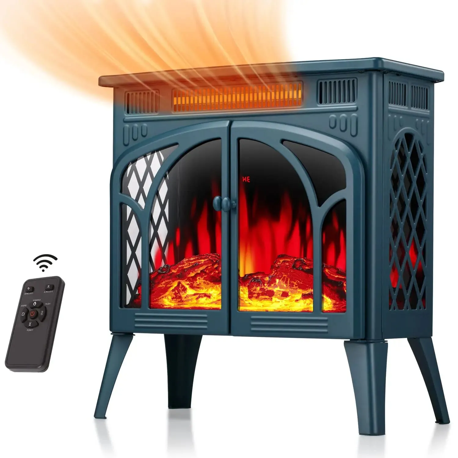 R.w.flame  25 Inch Electric Fireplace Stove Heater