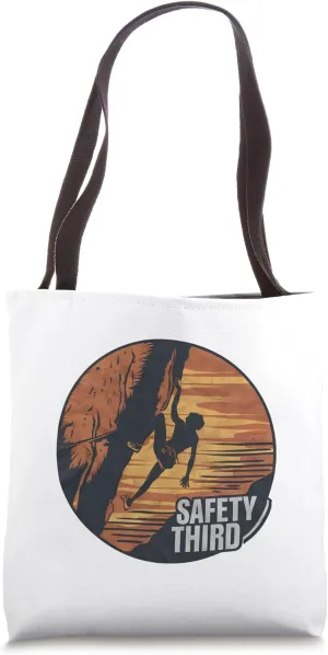 Safety Third Free Solo Climbing Safety 3rd Tote Bag
