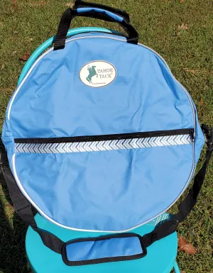 SALE! Light Blue Detailed Rope Bag - Add Name or Initials - Personalized/Monogrammed with Name/Initials
