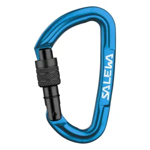 SALEWA HOT G3 SCREW CARABINER-BLUE
