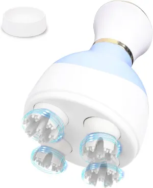 Scalp Massager Hair Growth Electric Head Massager Scalp Massage Tool for Headaches, Head Scratcher Stress Relax, Cat Dog Head Massager