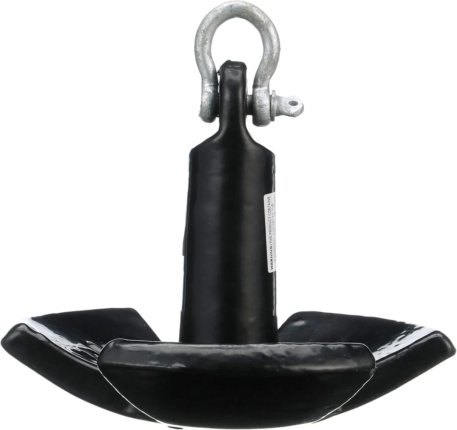 SEACHOICE River Anchor, Black Vinyl Coated Cast Iron, 12 Lbs.