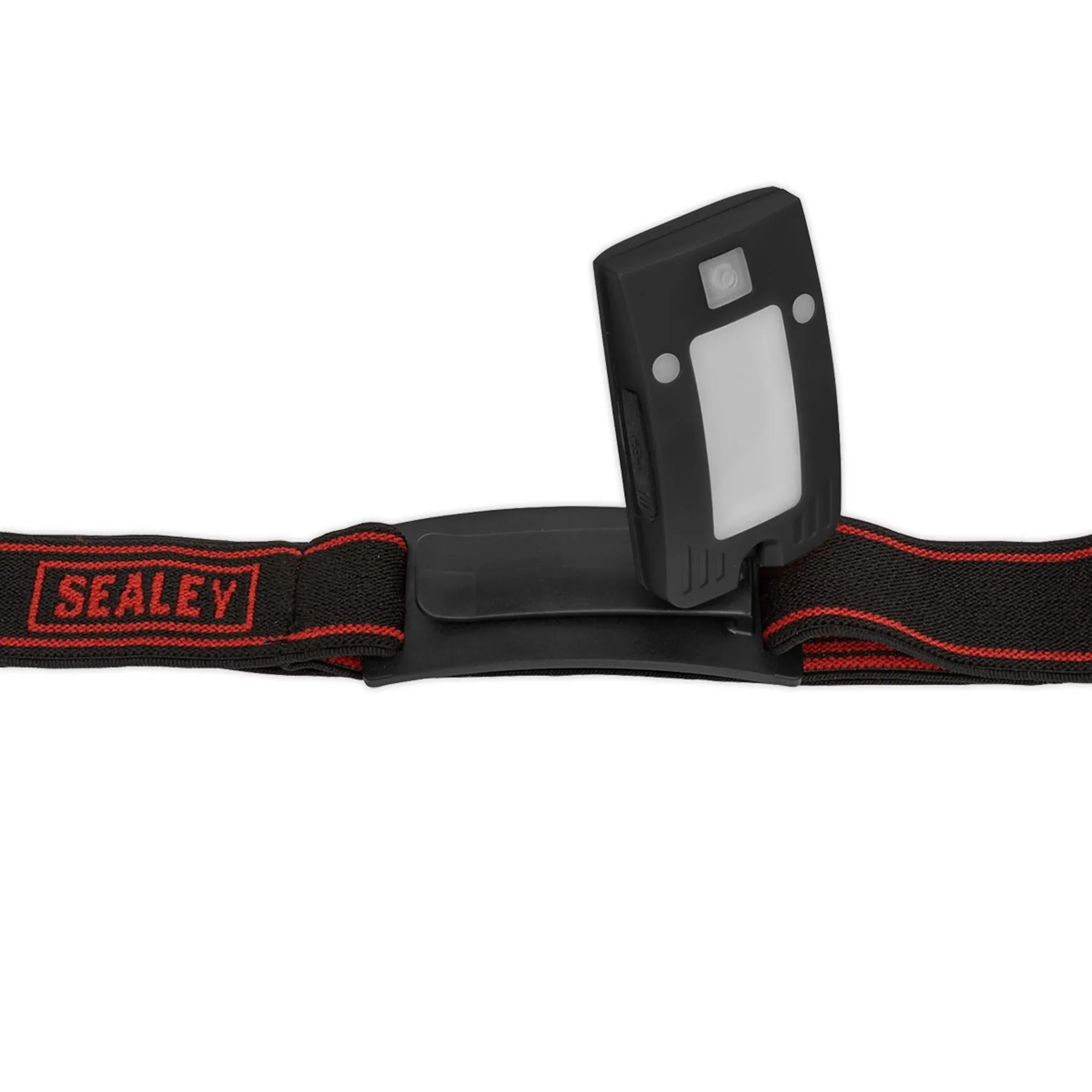 Sealey Rechargeable Head Torch Auto-Sensor Black 2W COB LED
