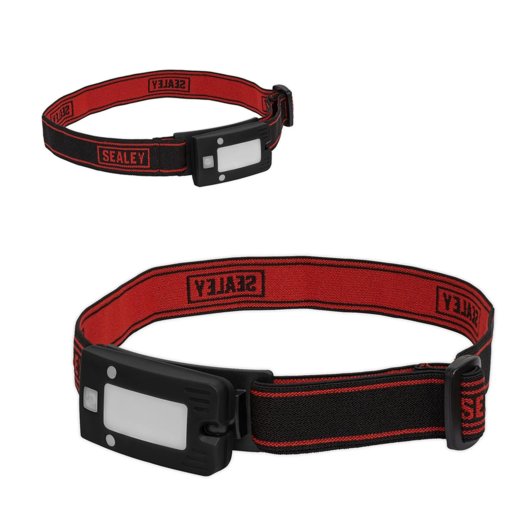 Sealey Rechargeable Head Torch Auto-Sensor Black 2W COB LED