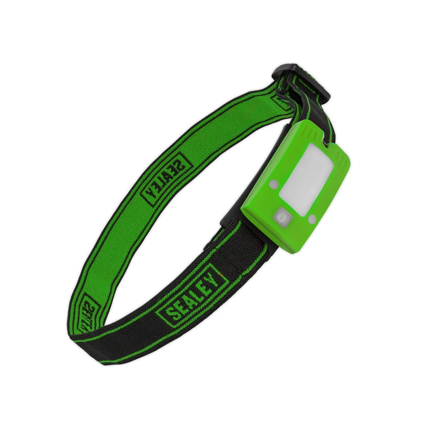 Sealey Rechargeable Head Torch Auto-Sensor Green 2W COB LED