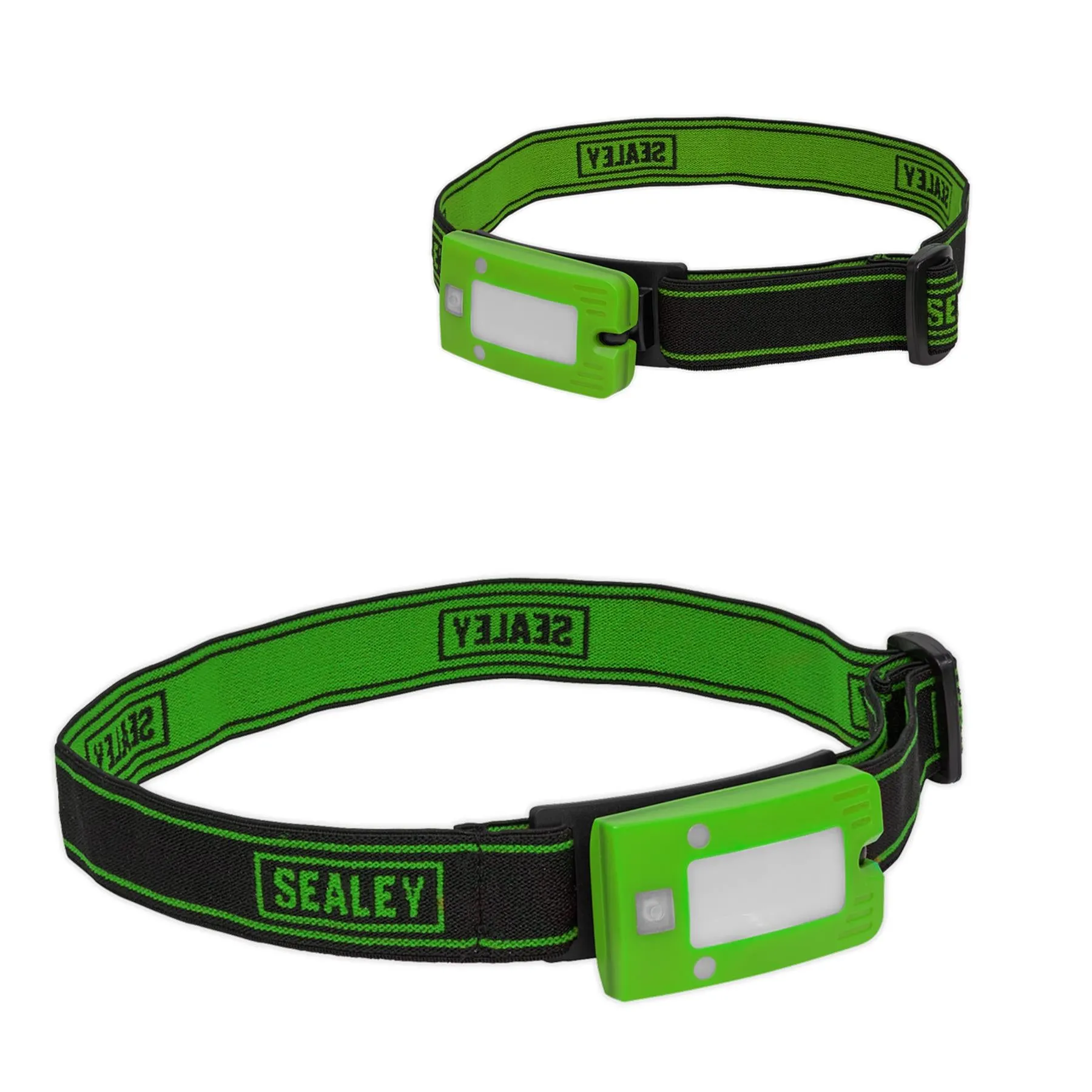 Sealey Rechargeable Head Torch Auto-Sensor Green 2W COB LED