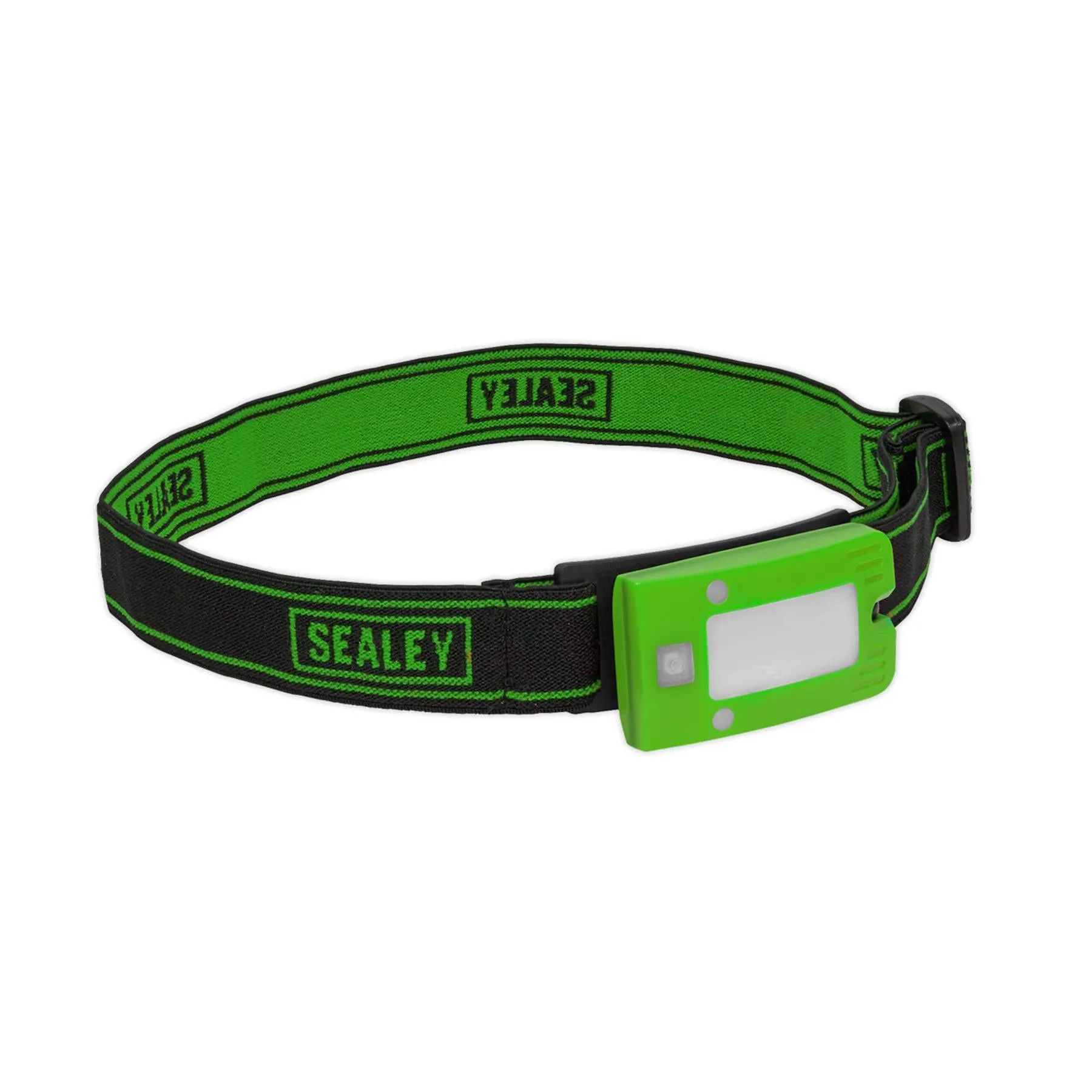 Sealey Rechargeable Head Torch Auto-Sensor Green 2W COB LED