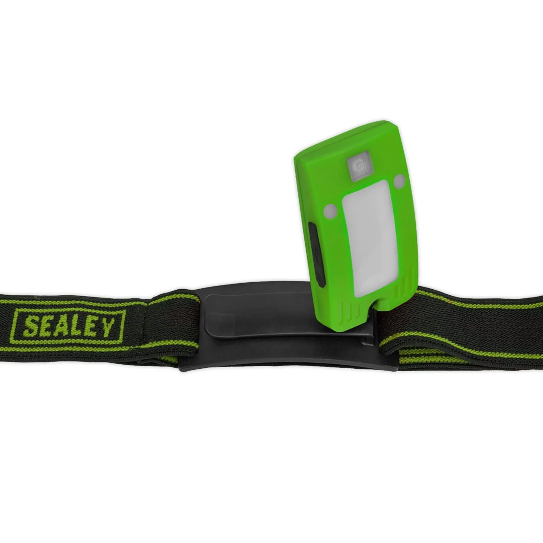 Sealey Rechargeable Head Torch Auto-Sensor Green 2W COB LED