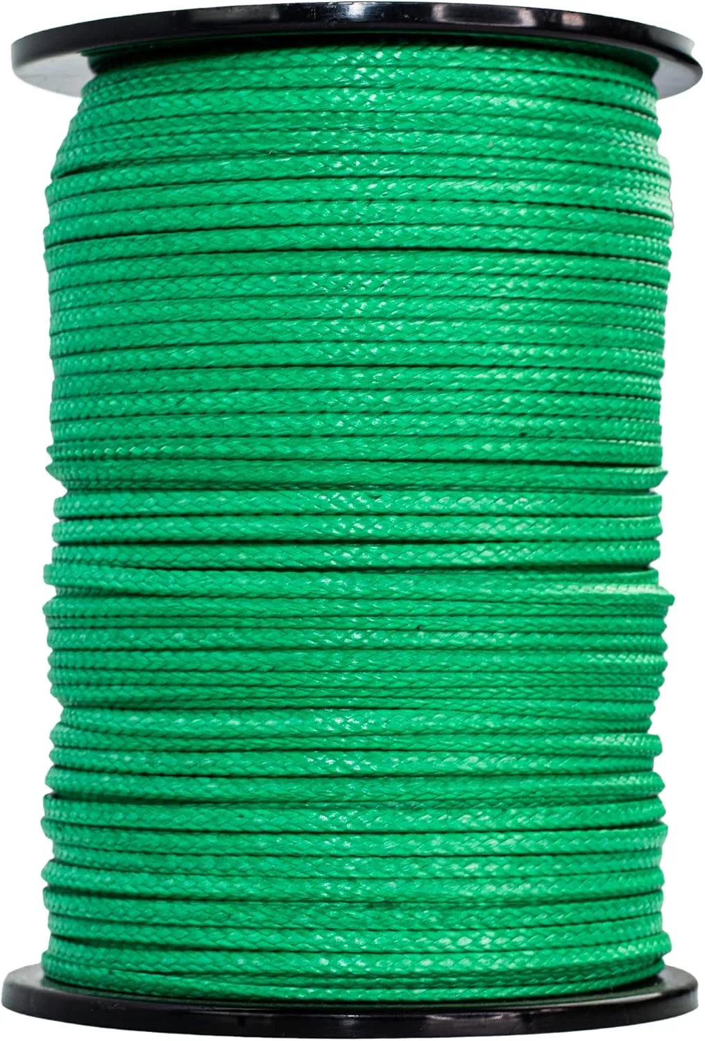 SGT KNOTS Hollow Braid HMPE Rope – Ultra-Strong, UV and Abrasion Resistant, High Strength-to-Weight Ratio, Lightweight for Arborists, Boating, Camping, Lifting, & Crafting (1/8", 50ft, Green)