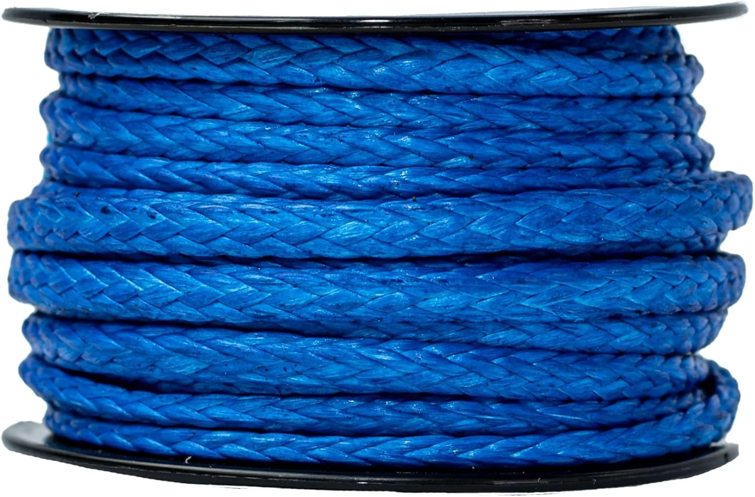 SGT KNOTS Hollow Braid HMPE Rope – Ultra-Strong, UV and Abrasion Resistant, High Strength-to-Weight Ratio, Lightweight for Arborists, Boating, Camping, Lifting, & Crafting (3/16", 25ft, Blue)
