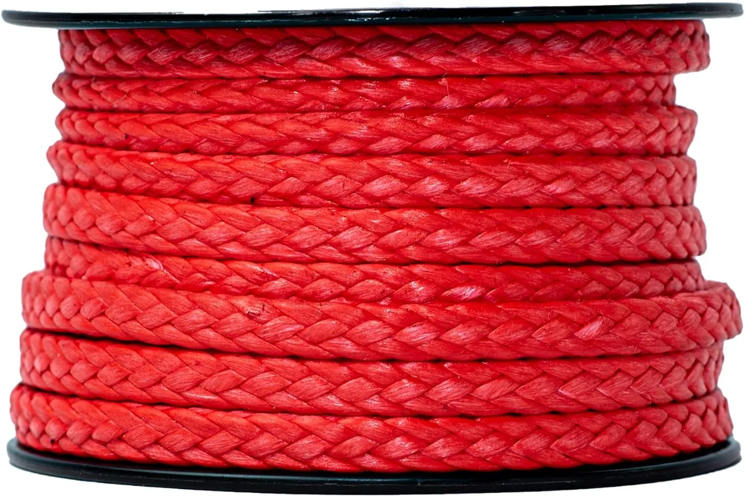 SGT KNOTS Hollow Braid HMPE Rope – Ultra-Strong, UV and Abrasion Resistant, High Strength-to-Weight Ratio, Lightweight for Arborists, Boating, Camping, Lifting, & Crafting (3/16", 25ft, Red)