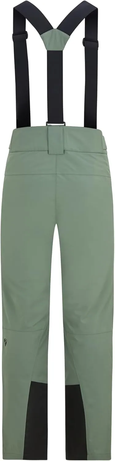 Skiwear Mens Ski Pants - TRONADOR Green mud