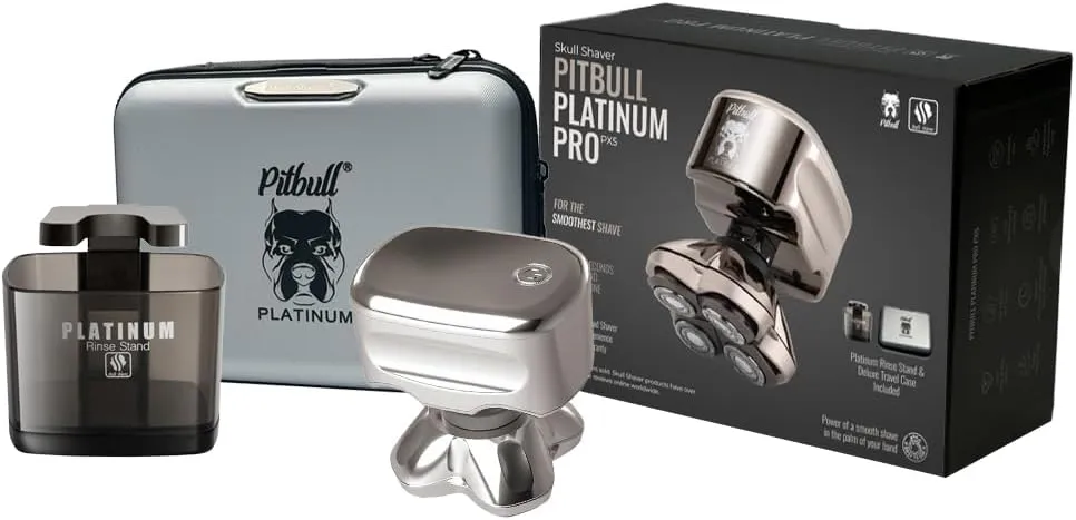 Skull Shaver - Pitbull Platinum PRO PX5 Head and face Shaver