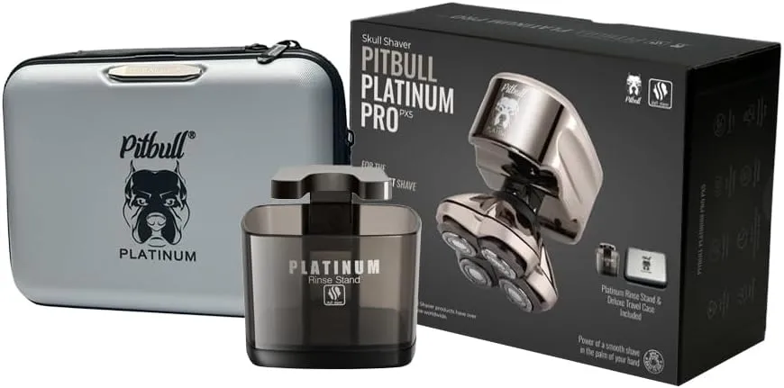 Skull Shaver - Pitbull Platinum PRO PX5 Head and face Shaver