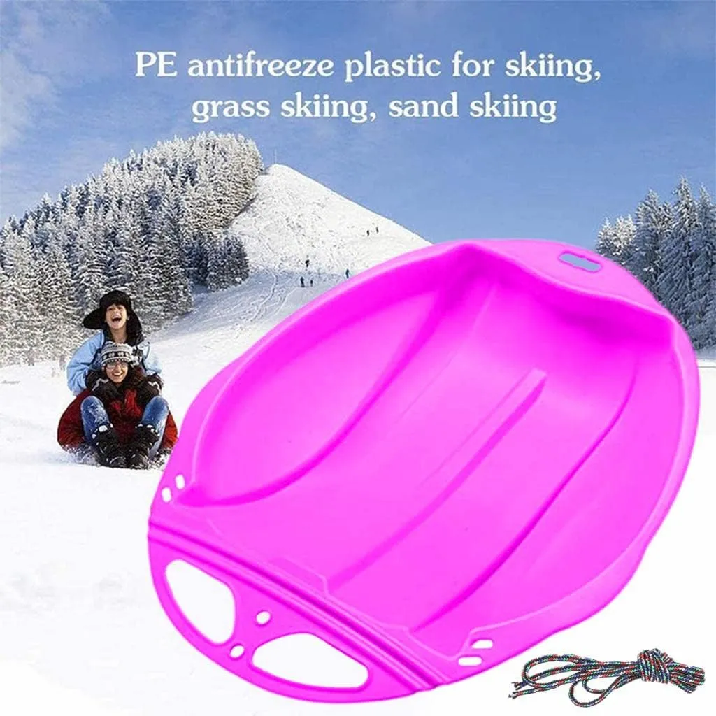 Sleek Snow Sled - Premium Winter Skiing Board for Kids and Adults