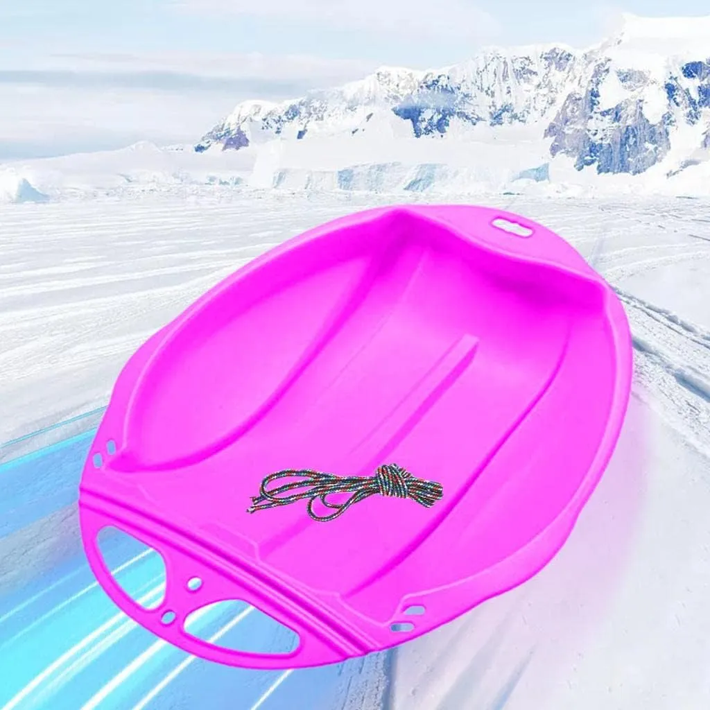 Sleek Snow Sled - Premium Winter Skiing Board for Kids and Adults