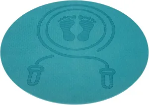Slip Jumping Mat Shock Absorbing Workout Cushion Durable Tpe Exercise Surface for Jump Rope Yoga and Pilates Noise Reducing Design for Home