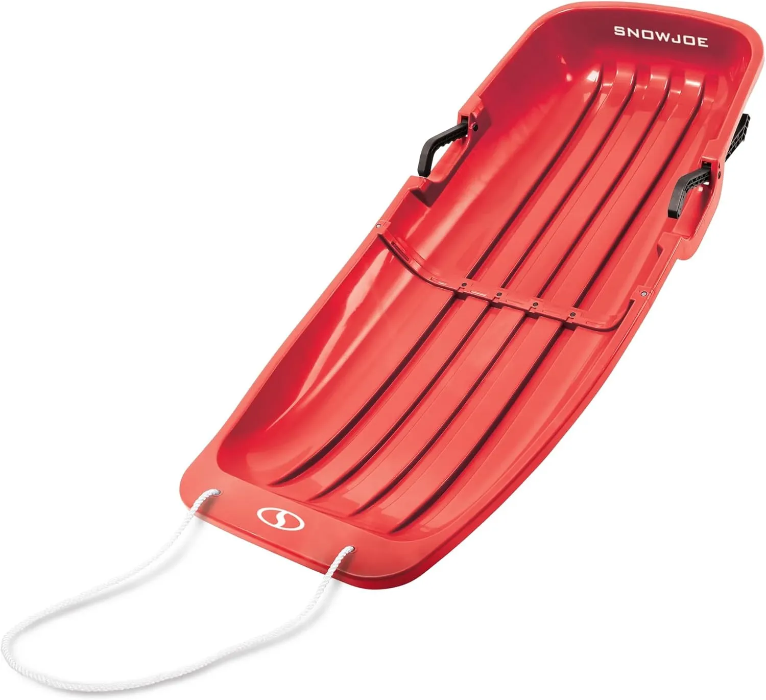 Snow Joe Snow Sled for Kids 4 & Up, Fits 2 Riders, 34-48-inch