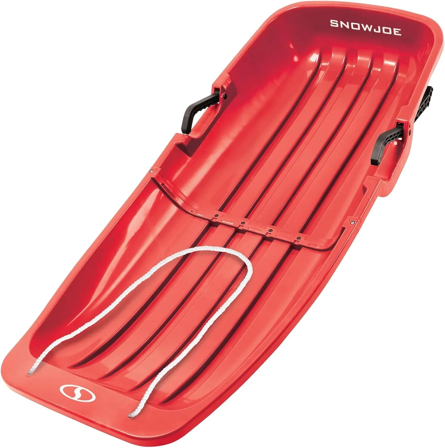 Snow Joe Snow Sled for Kids 4 & Up, Fits 2 Riders, 34-48-inch