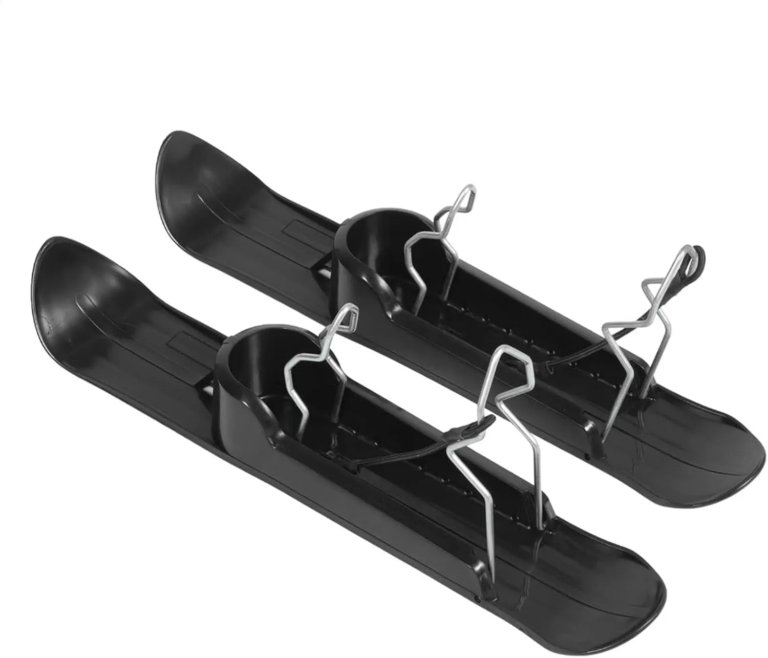 Snow Scooter Ski Sled, Ski Scooter Conversion Kit, Winter Stand Parking Rack for Balance Cycle and Stroller Lightweight Snow Sledge Board Attachment, Outdoor Sports Winter Cycling Skiing Attachment