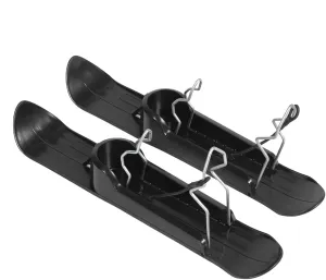 Snow Scooter Ski Sled, Ski Scooter Conversion Kit, Winter Stand Parking Rack for Balance Cycle and Stroller Lightweight Snow Sledge Board Attachment, Outdoor Sports Winter Cycling Skiing Attachment
