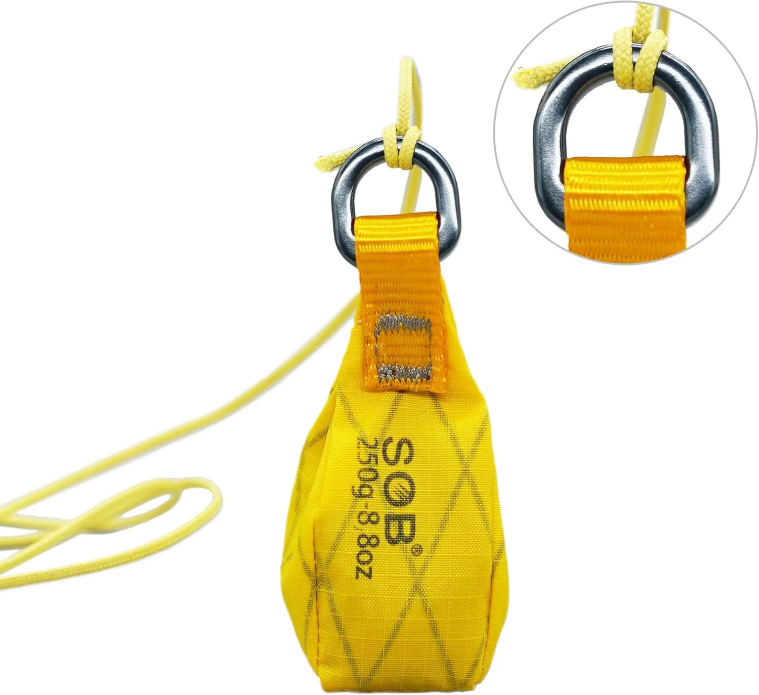SOB Outdoor Throw Weight Bag 250g Arborist Durable Climbing Rope Bag Multi Throw Bag Tree Rock Spelunking