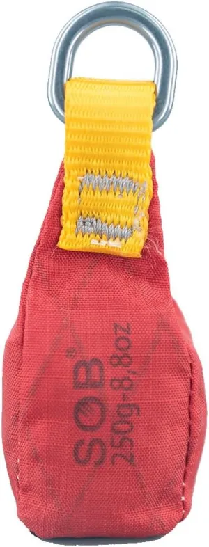 SOB Throw Weight Bag, Durable Climbing Rope Bag for Arborists, Tree Throw Bag for Rock Spelunking (Red-300)