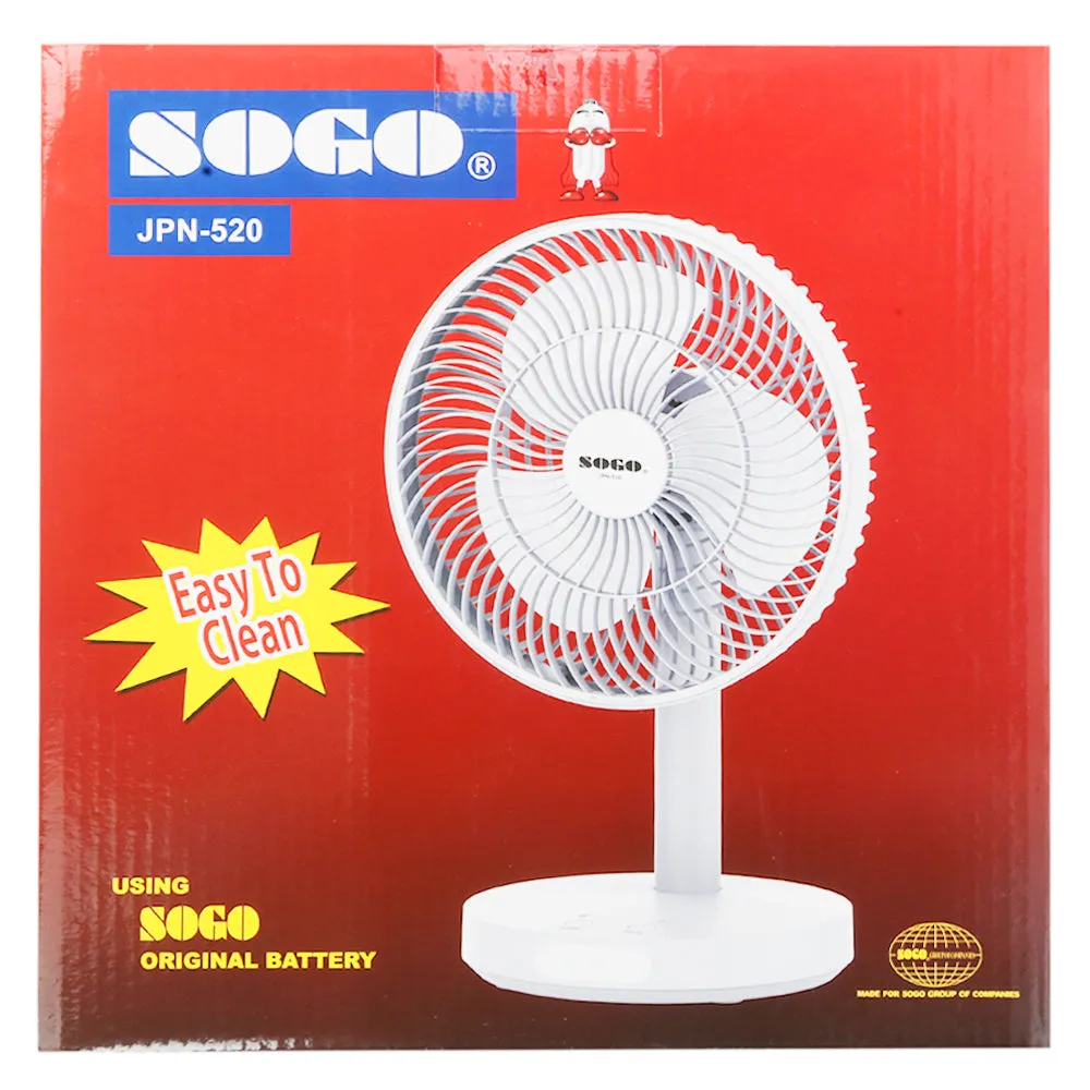 Sogo Rechargeable Fan - Jpn-520
