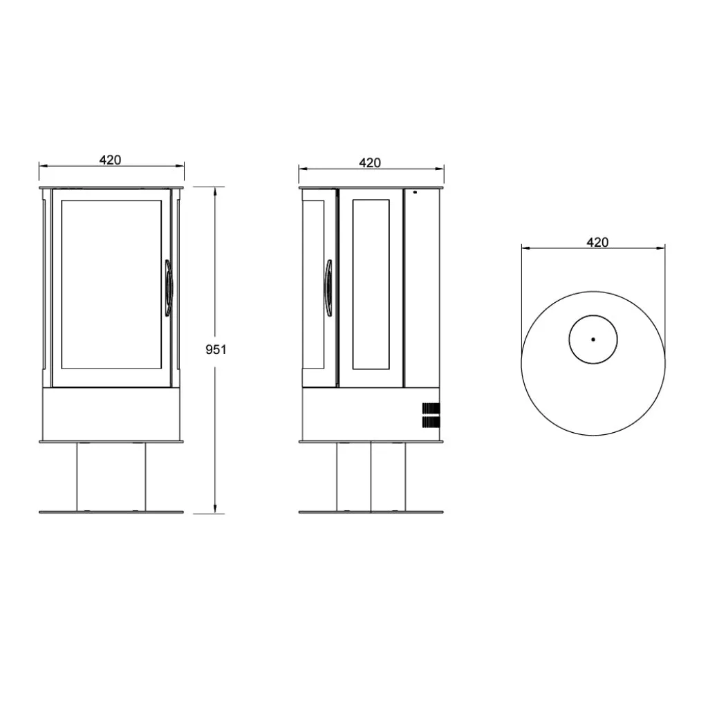 Solution Fires SLE42s Electric Stove