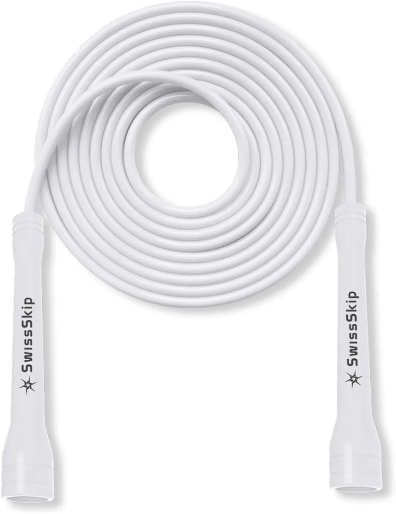 Speed Jump Rope by Dayan Kolev, 5mm PVC Skipping Rope, Great for Beginners and Advanced Athlets, Designed for Fitness, Cardio, Boxing & CrossFit, Adjustable length with Unbreakable Handles