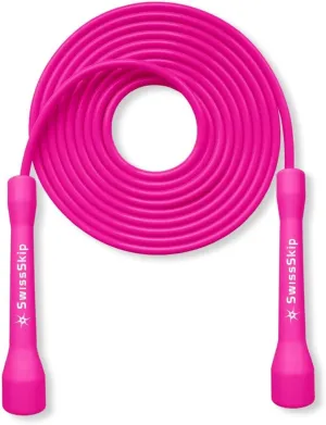 Speed Jump Rope by Dayan Kolev, 5mm PVC Skipping Rope, Great for Beginners and Advanced Athlets, Designed for Fitness, Cardio, Boxing & CrossFit, Adjustable length with Unbreakable Handles