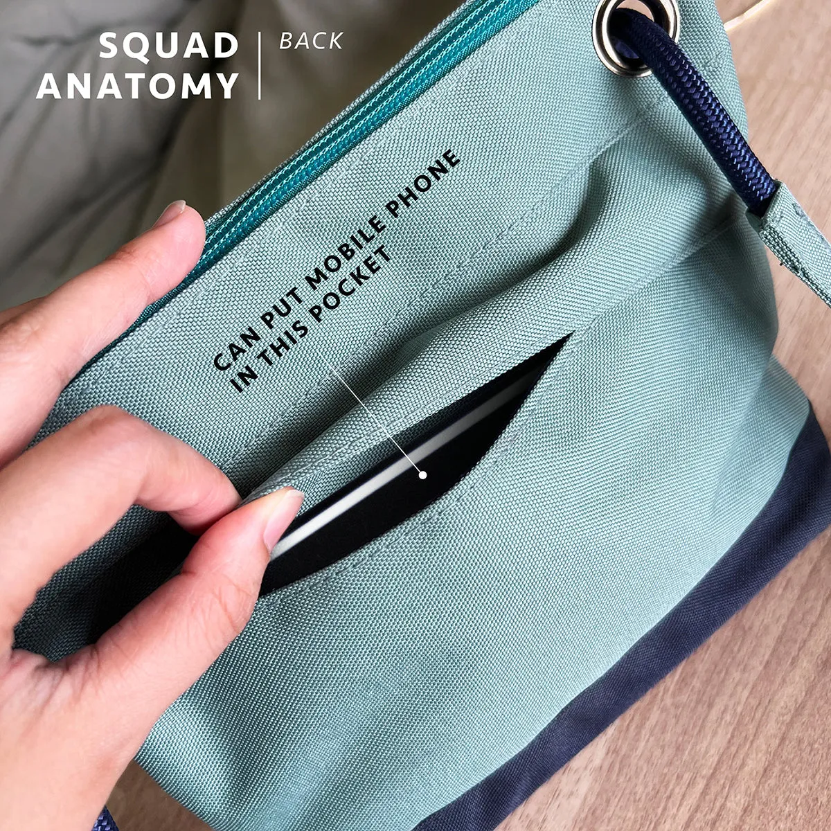 Squad relife camel sling bag