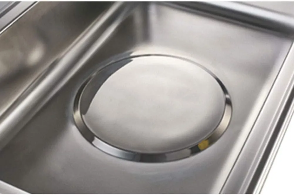 Stainless Steel Buffet Stove and an Electric hot Pot Warming Plate Food Heater Suitable for buffets, Restaurants, Parties, Events, Family banquets,B-Twin