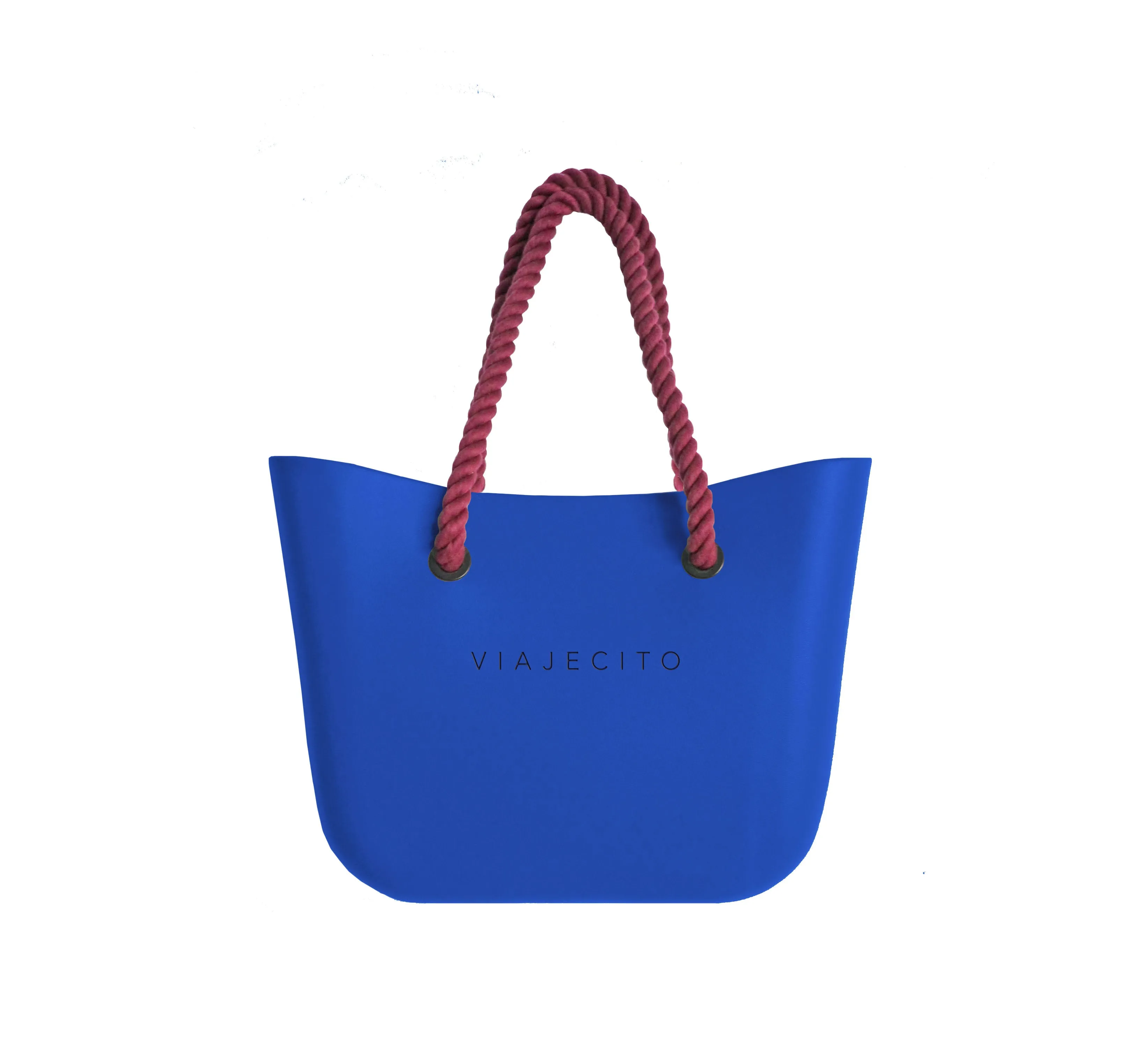 Standard Beach Tote Set - Royal Blue with Natrual Lining