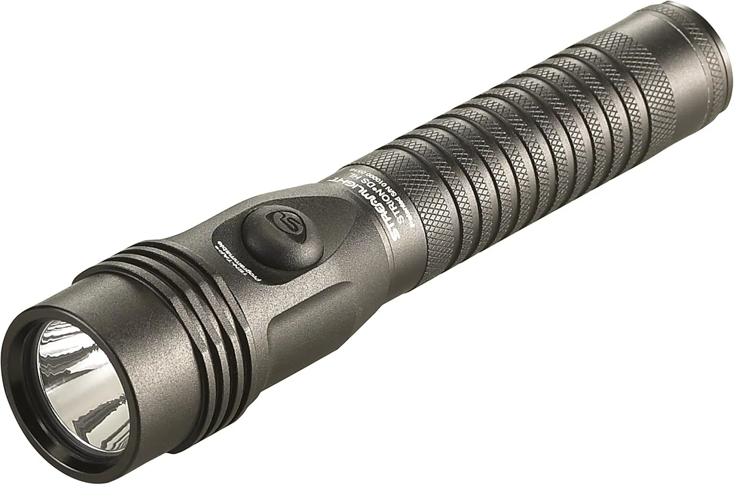Streamlight 74620 Strion DS HL 700-Lumen Rechargeable Flashlight with 120-Volt/100-Volt AC Charger, Grip Ring, Black